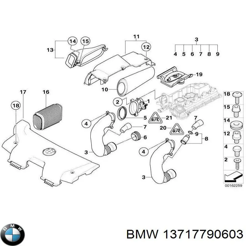  BMW 13717790603 ціна, від 31.93 USD