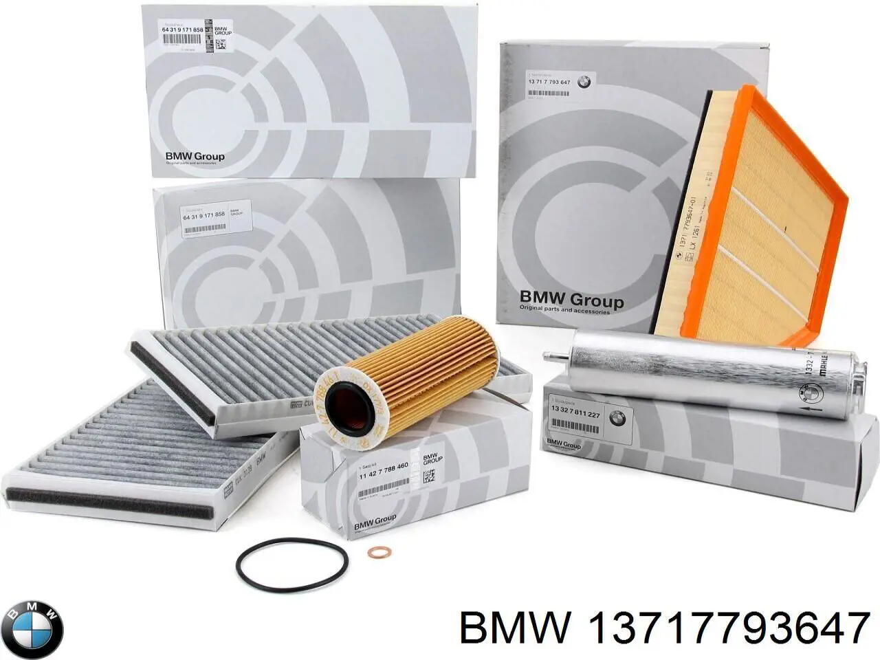 13717793647 BMW Повітряний фільтр двигуна