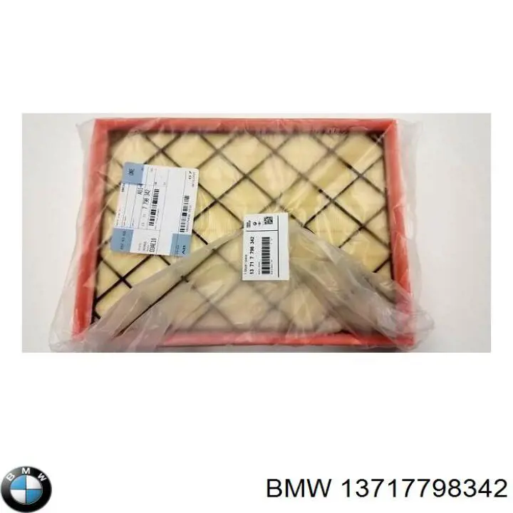 Елемент повітряного фільтра BMW 13717798342 ціна, від 35.28 USD