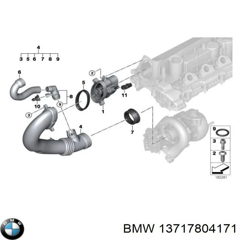 13717804171 BMW Насос охолодження
