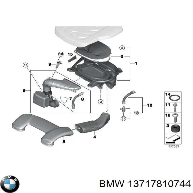  BMW 13717810746 ціна, від 80.51 USD