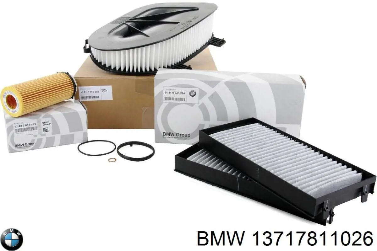 Елемент повітряного фільтра BMW 13717811026 ціна, від 42.68 USD