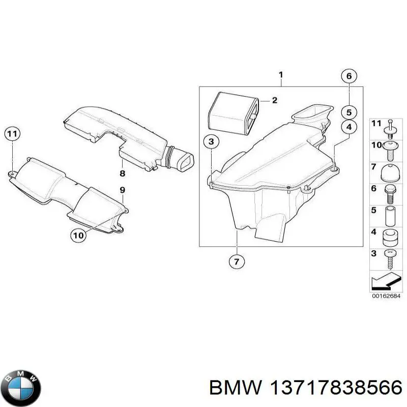 Купити 13717838566 BMW 