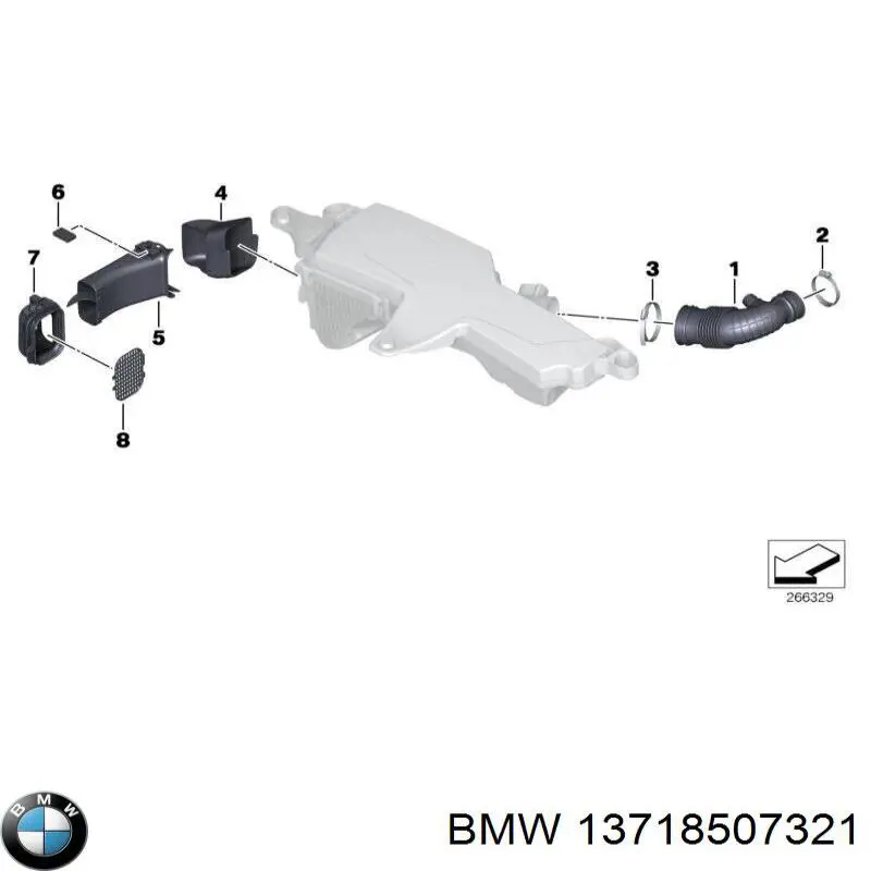 Купити 13718507321 BMW 