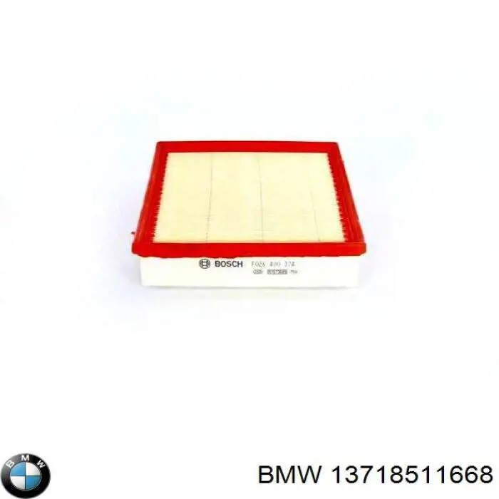 13718511668 BMW Повітряний фільтр двигуна