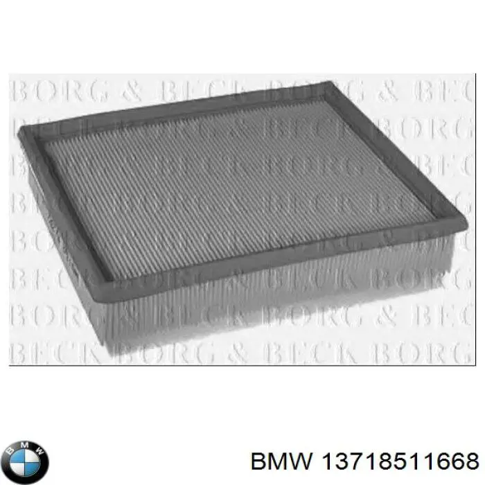 Елемент повітряного фільтра BMW 13718511668 ціна, від 25.23 USD