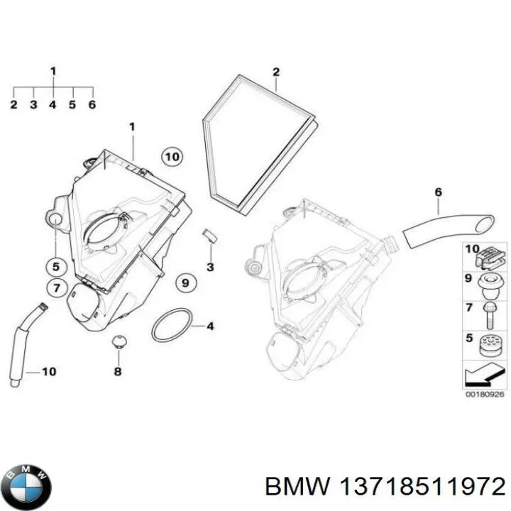  BMW 13718511972 ціна, від 5.94 USD