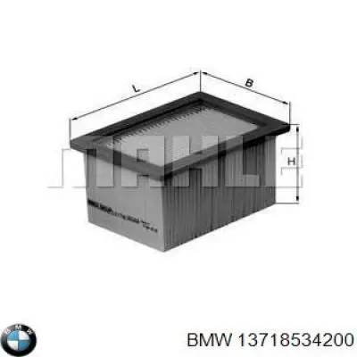 Фільтр повітряний 13718534200 BMW