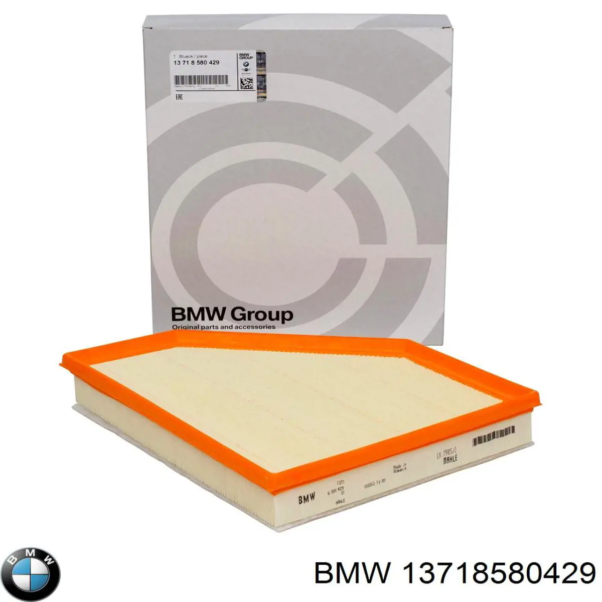 Елемент повітряного фільтра BMW 13718580429 ціна, від 40.54 USD