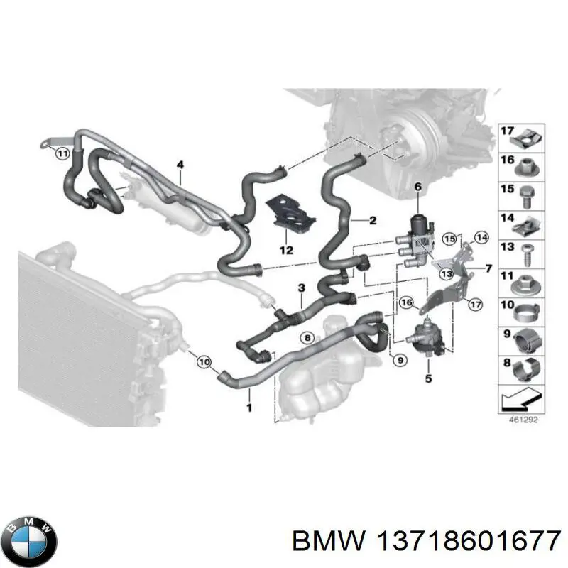 Купити 13718601677 BMW 