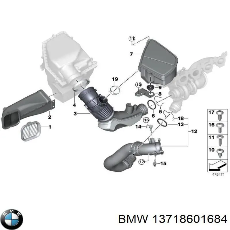 Купити 8601684 BMW 