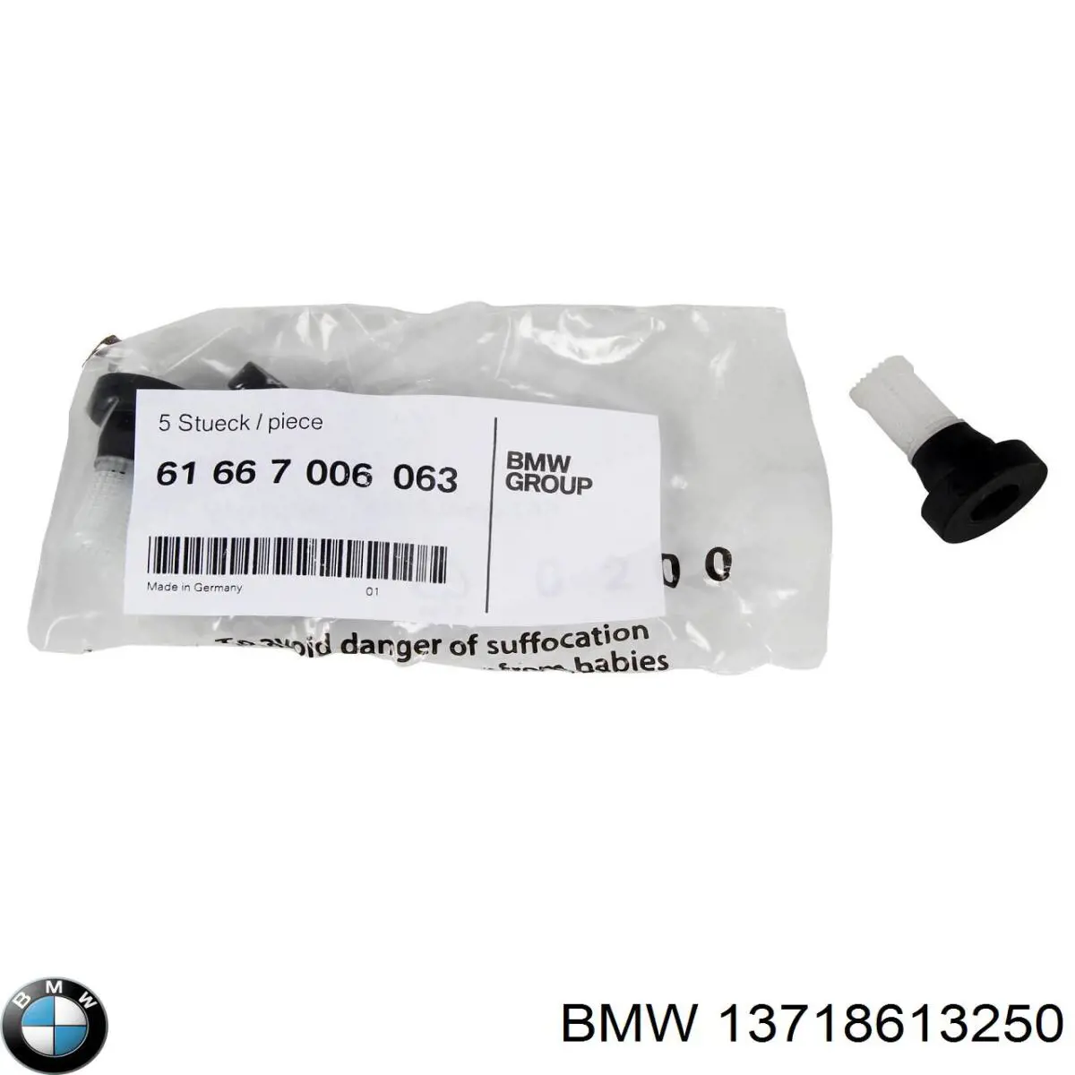 13718613250 BMW Повітряний фільтр двигуна