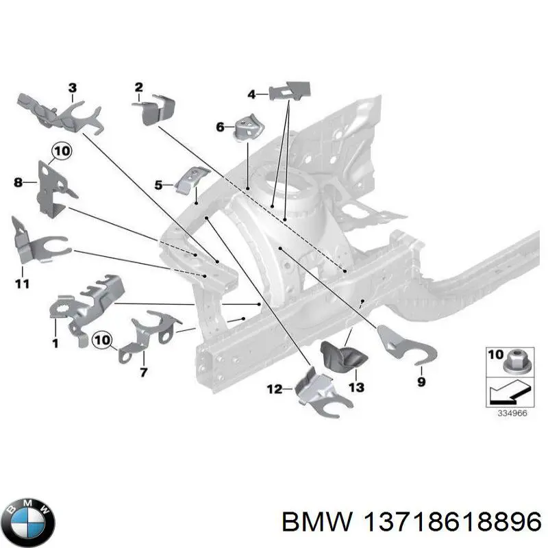 Купити 13718618896 BMW 