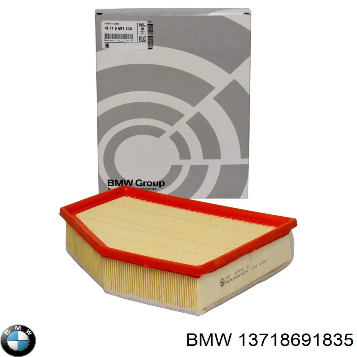 Елемент повітряного фільтра BMW 13718691835 ціна, від 38.08 USD