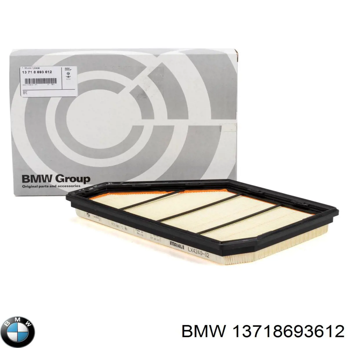 13718693612 BMW Повітряний фільтр двигуна