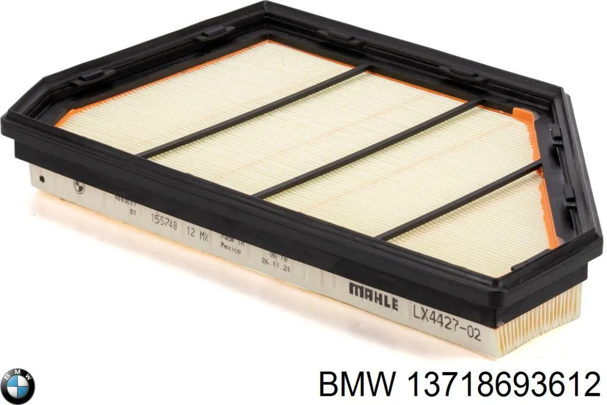 Елемент повітряного фільтра BMW 13718693612 ціна, від 32.28 USD