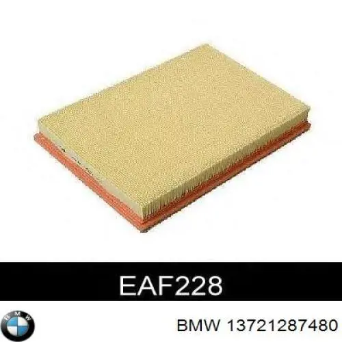 Елемент повітряного фільтра BMW 13721287480 ціна, від 8.87 USD