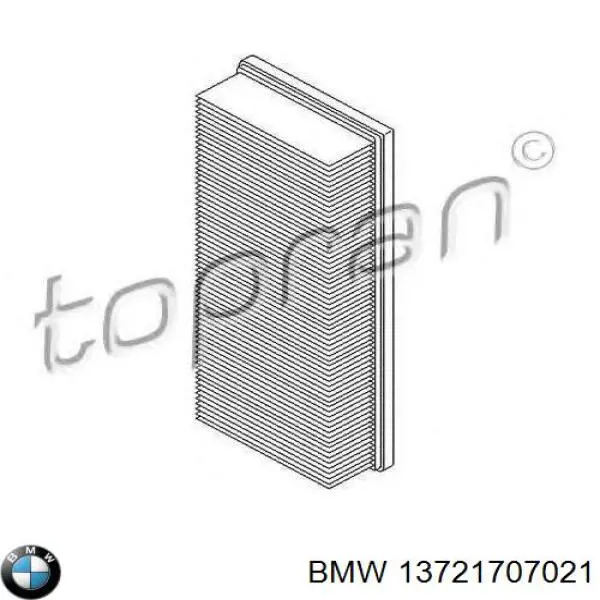 Купити 13721707021 BMW Автомобільний фільтр повітря