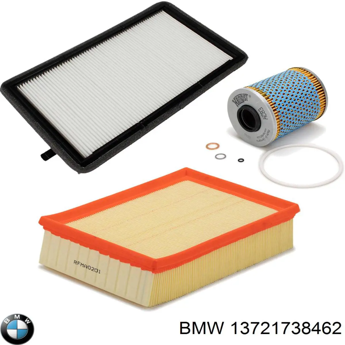 13721738462 BMW Повітряний фільтр двигуна