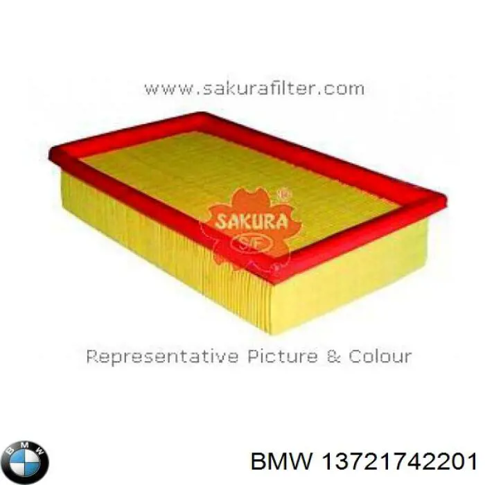 Купити 13721742201 BMW Автомобільний фільтр повітря
