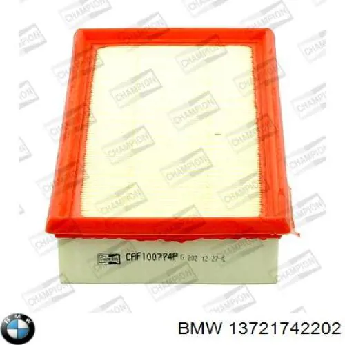Елемент повітряного фільтра BMW 13721742202 ціна, від 15.78 USD