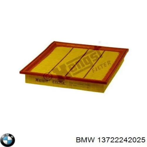 Елемент повітряного фільтра BMW 13722242025 ціна, від 7.11 USD