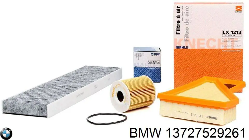 Повітряний фільтр 13727529261 BMW