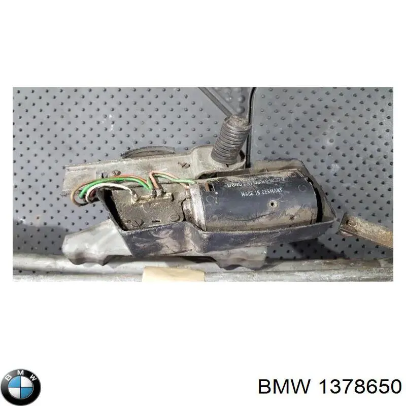 Двигун склоочисника лобового скла (трапеції) 1378650 BMW