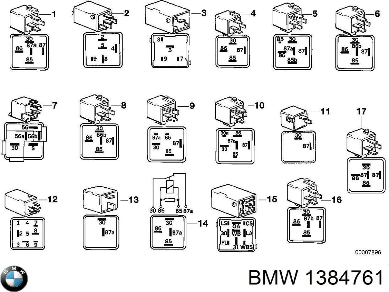 61358364692 BMW 