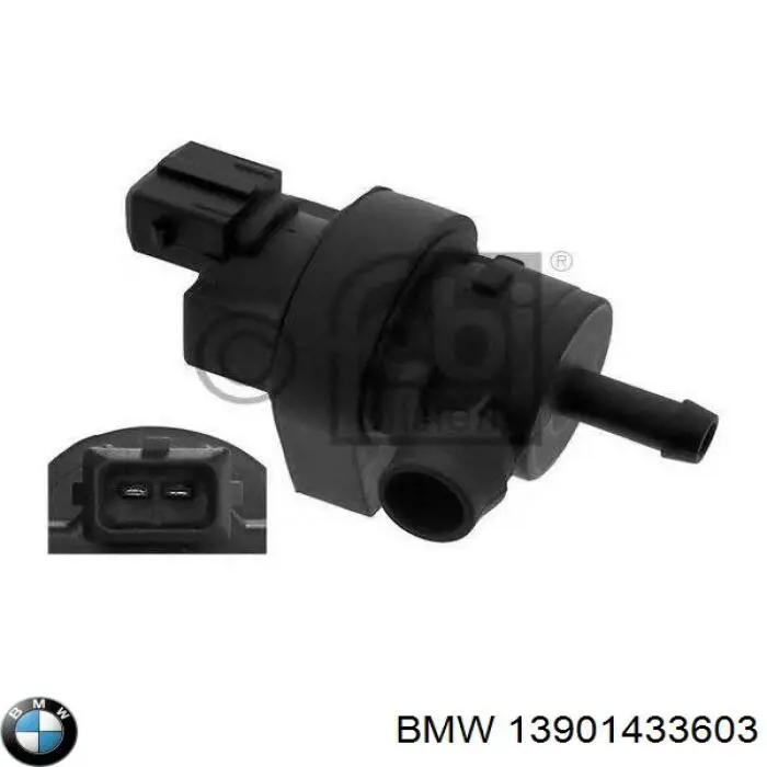Клапан парів бака BMW 13901433603