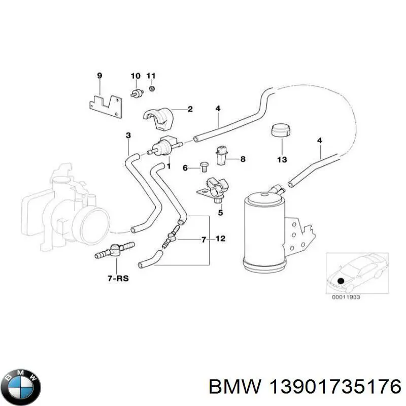 Помпа охолодження BMW 13901735176 ціна, від 10.00 USD