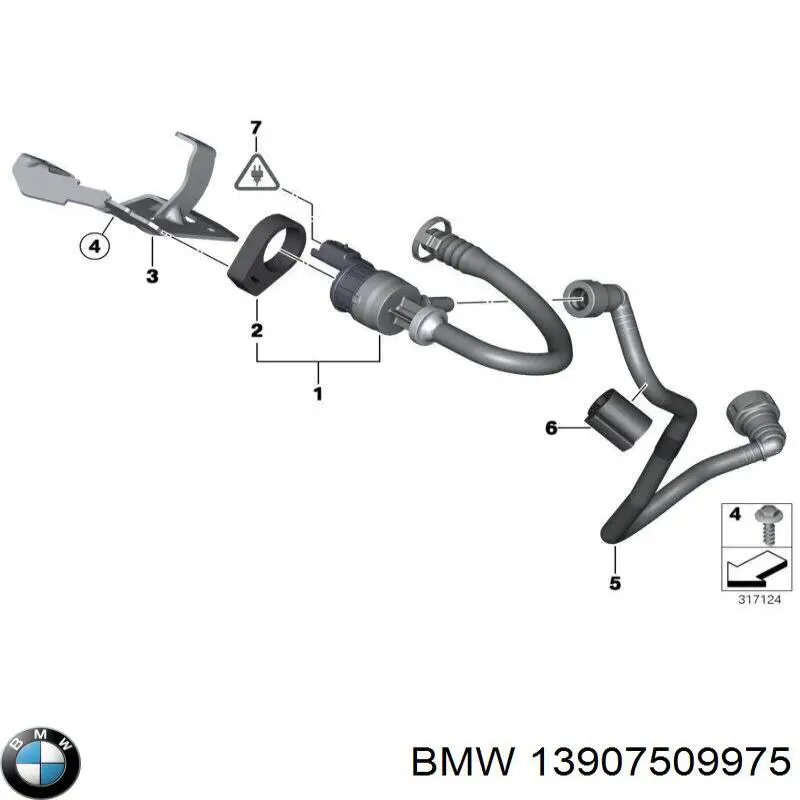  BMW 13907509975 ціна, від 4.43 USD