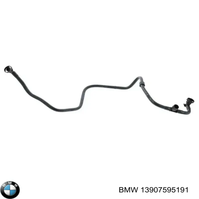 Трубка вентиляції паливного бака BMW 13907595191 ціна, від 21.54 USD