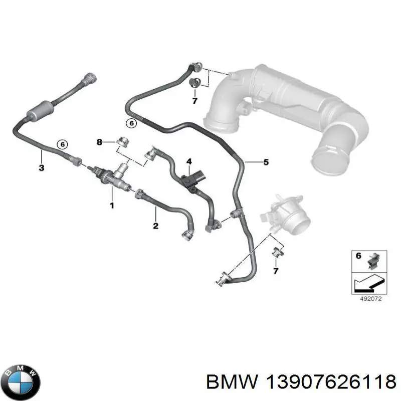  BMW 13907626118 ціна, від 4.42 USD