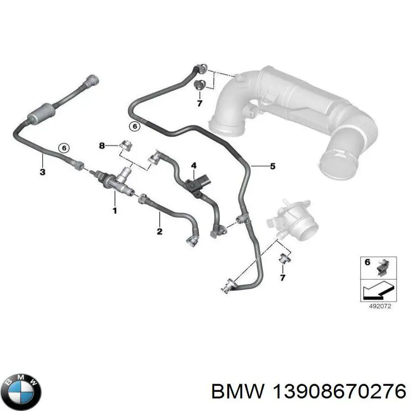  BMW 13908670276 ціна, від 16.93 USD