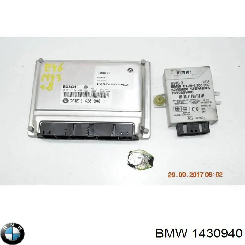 1430940 BMW Блок електронного управління