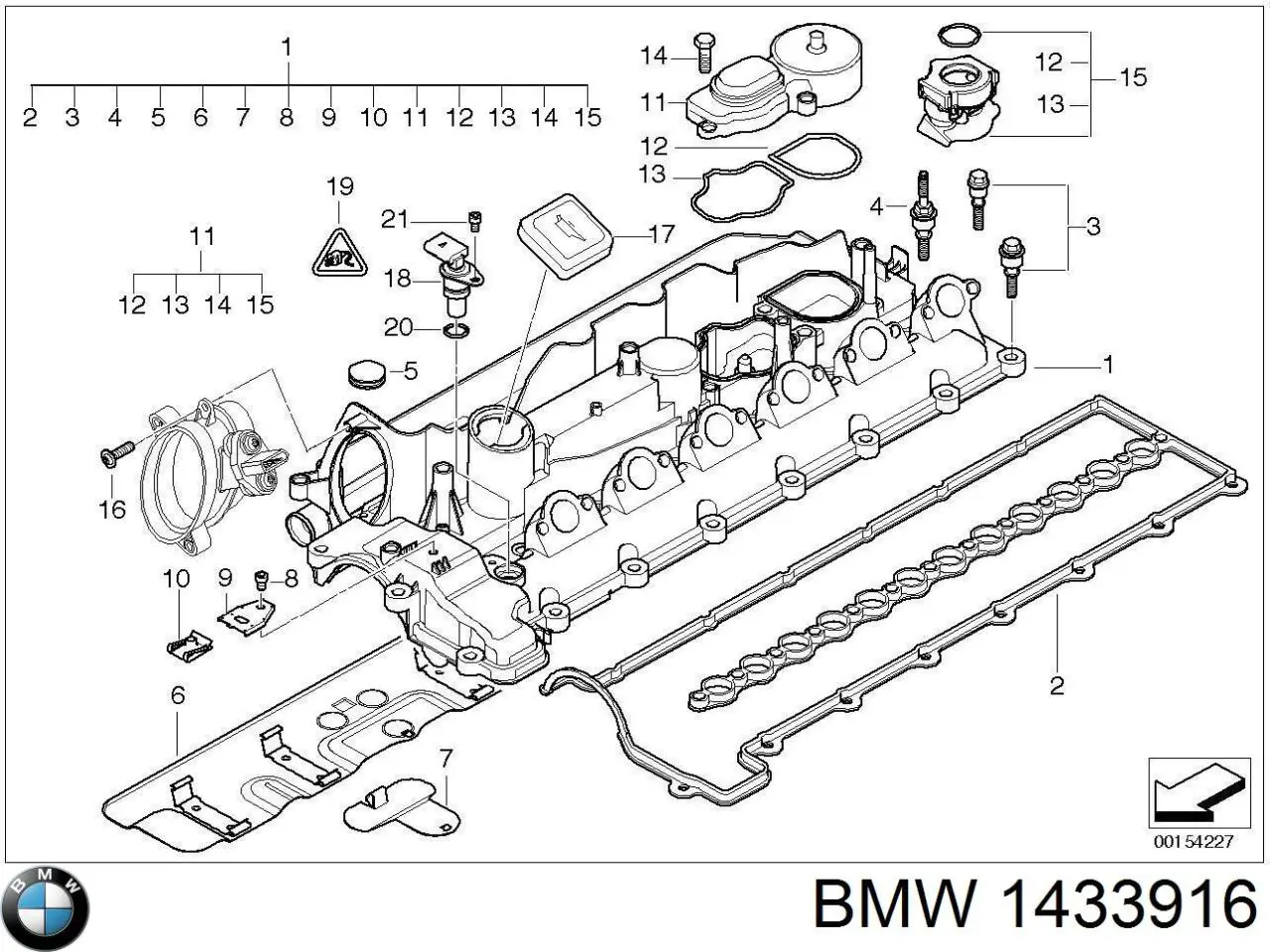 12521433916 BMW 