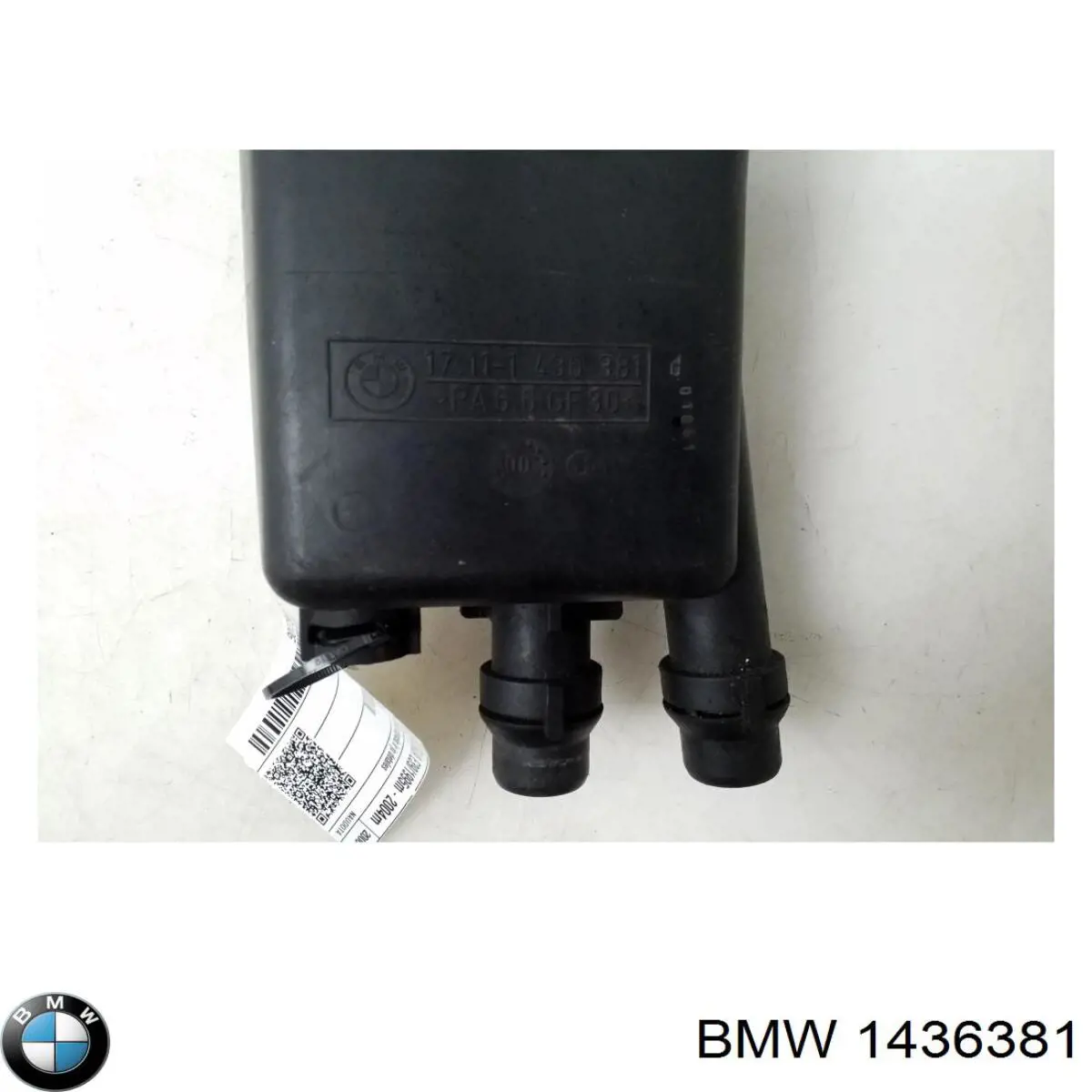 Бачок системи охолодження двигуна розширювальний BMW 1436381 ціна, від 41.48 USD