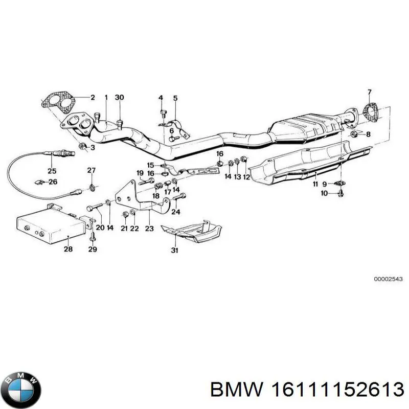  BMW 16111152613 ціна, від 1.99 USD