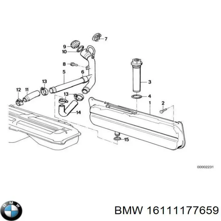  BMW 16111177659 ціна, від 59.02 USD