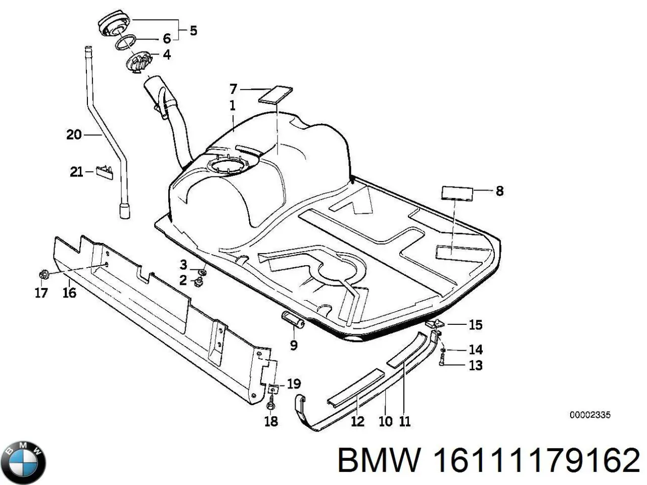 Купити 16111179162 BMW 