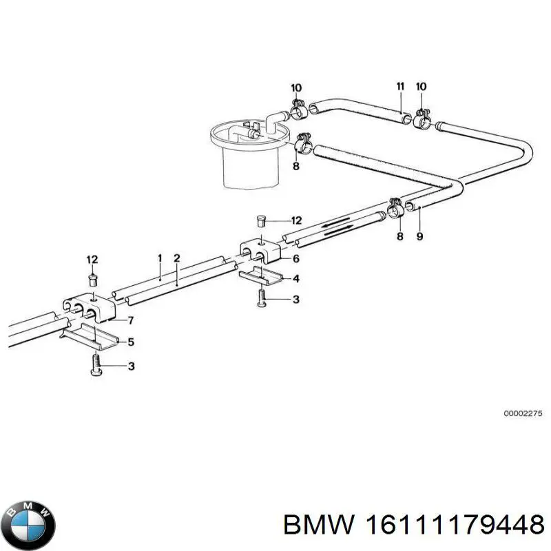 Купити 16111179448 BMW 