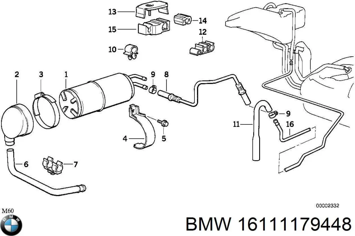 16111179448 BMW 