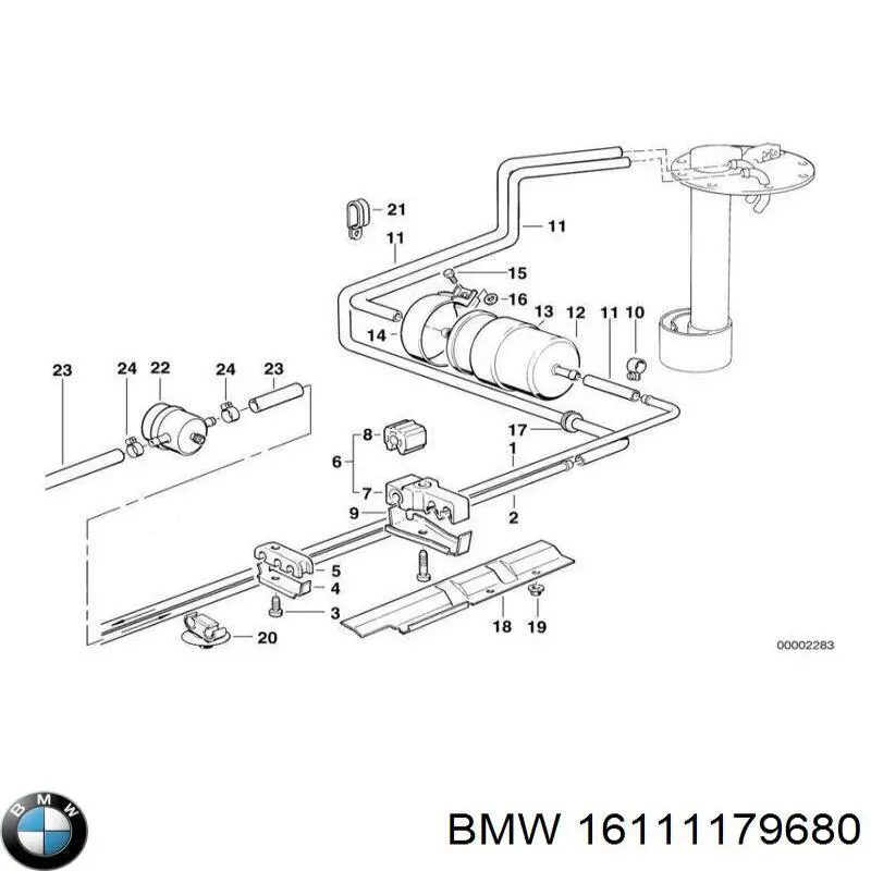  16111179680 BMW