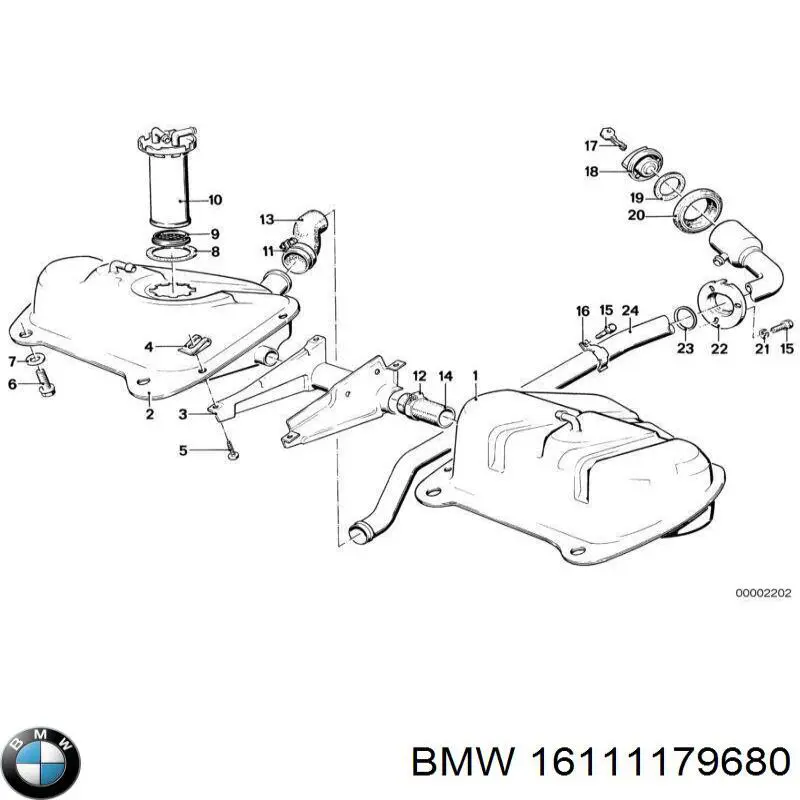  BMW 16111179680 ціна, від 10.93 USD