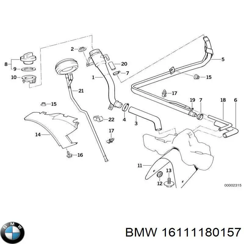 16111180157 BMW 