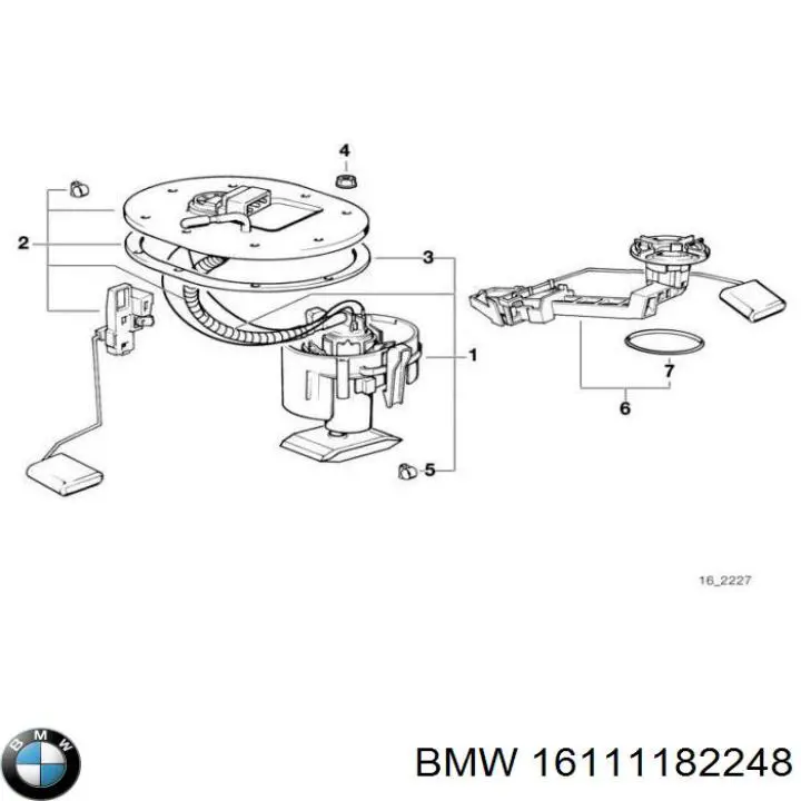 Купити 16111182248 BMW 