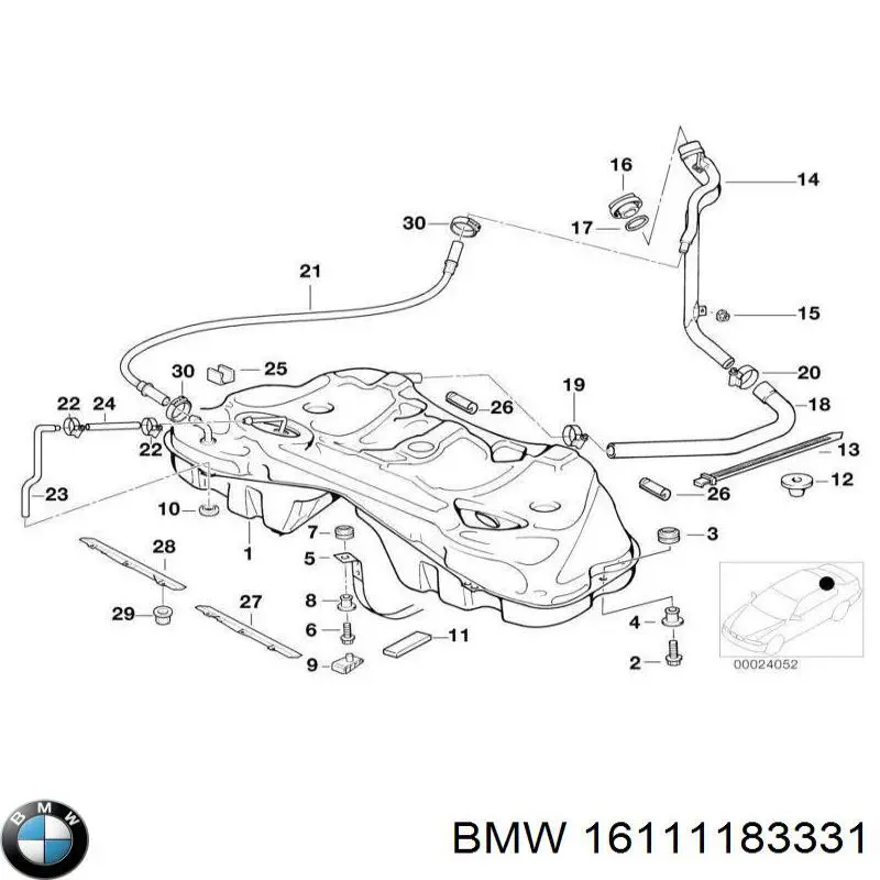 16111183331 BMW 