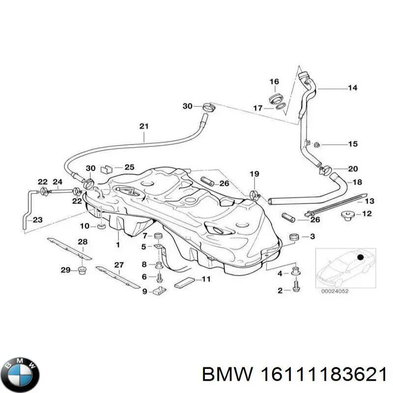  16111183621 BMW