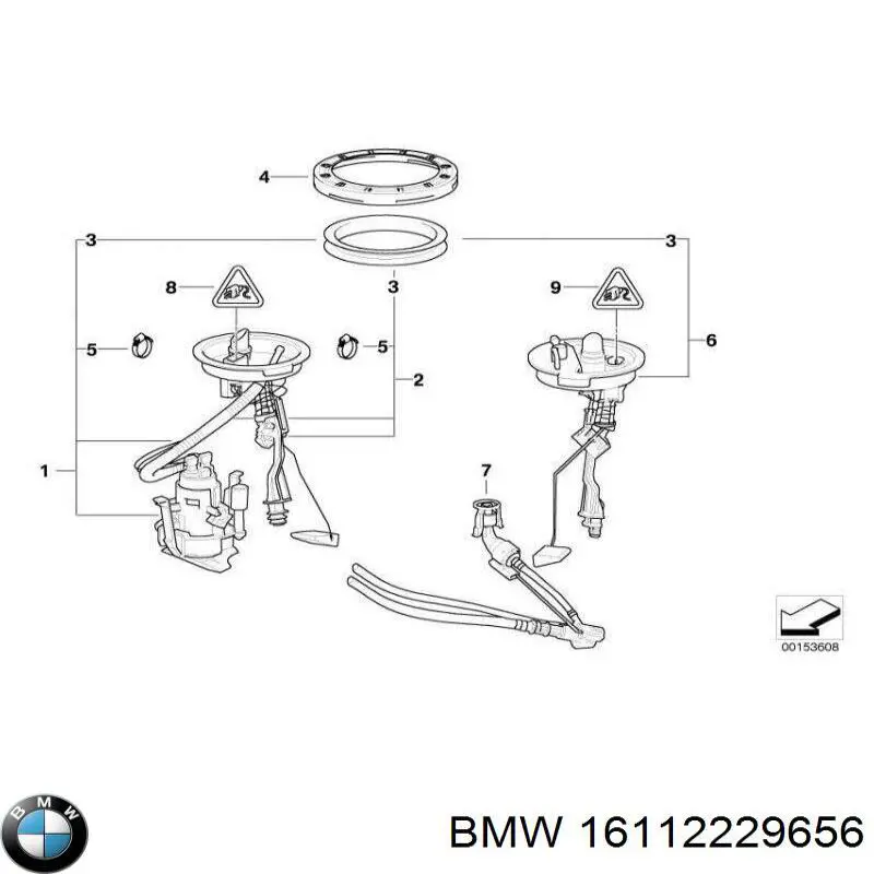 BMW 16112229656 ціна, від 129.71 USD